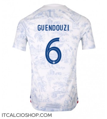 Francia Matteo Guendouzi #6 Seconda Maglia Mondiali 2022 Manica Corta